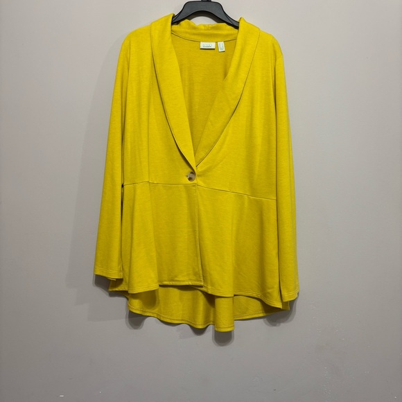 Lounge Bright Yellow Cardigan - Picture 1 of 7